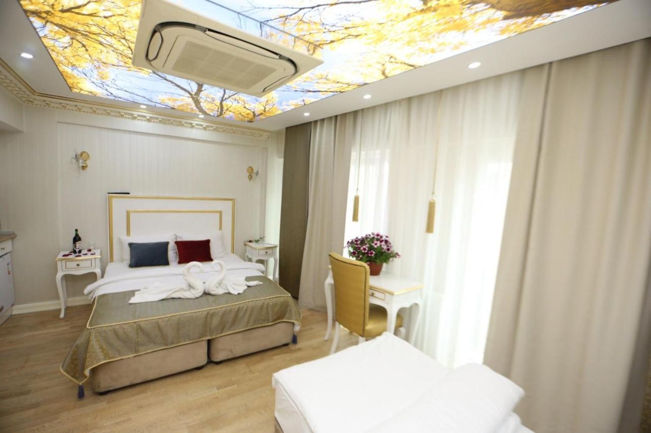Hazar Hotel Istanboel Buitenkant foto