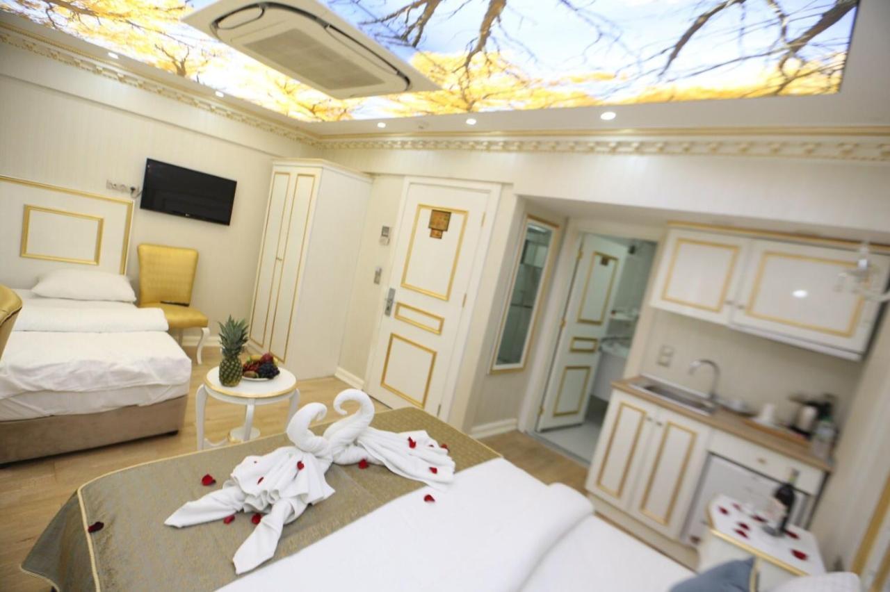 Hazar Hotel Istanboel Buitenkant foto